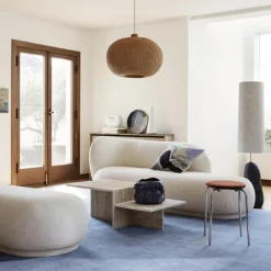 Hebe Large golvlampa benvit