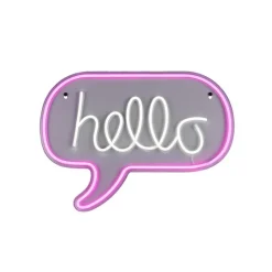 Hello neonskylt