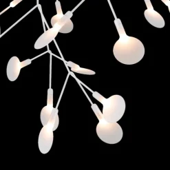 Heracleum III Suspended Small white