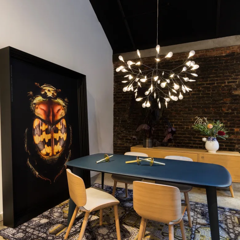 Heracleum III Suspended Small nickel
