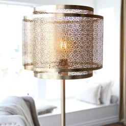 Hermine Golvlampa Matt mässing