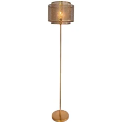 Hermine Golvlampa Matt mässing