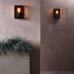 Homefield 160 vägglampa IP44 brons