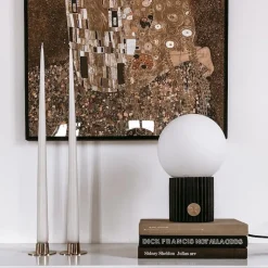 Hubble 15 bordslampa svart/mässing