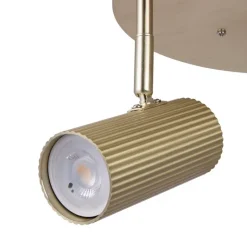 Hubble 3 plafond borstad mässing