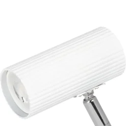 Hubble vägglampa vit/krom