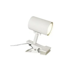Hugin klämlampa vit