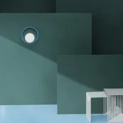 Hula Hoop vägglampa Scandi Blue