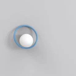 Hula Hoop vägglampa Scandi Blue