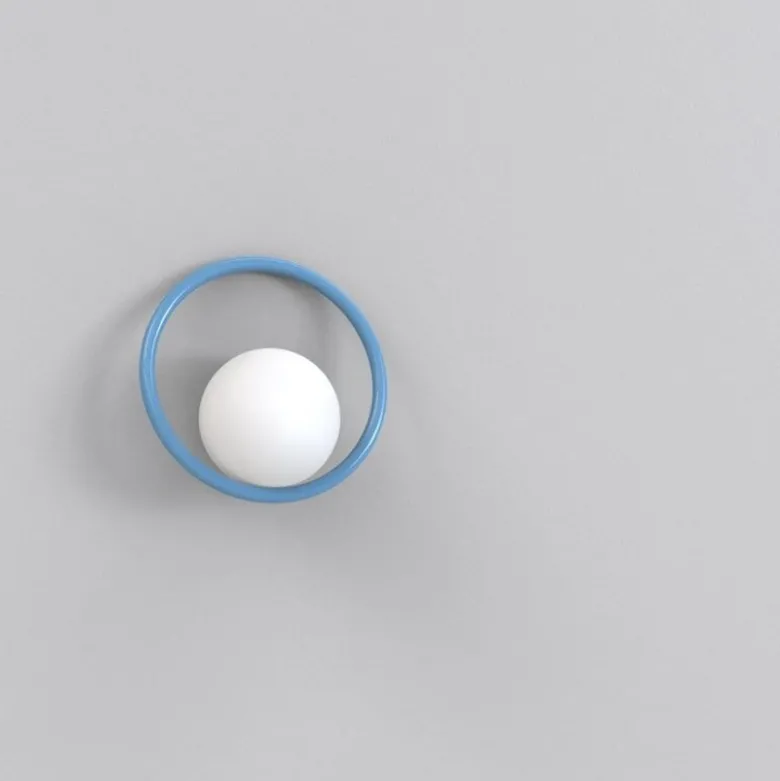 Hula Hoop vägglampa Scandi Blue
