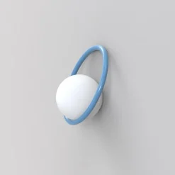 Hula Hoop vägglampa Scandi Blue