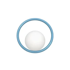 Hula Hoop vägglampa Scandi Blue