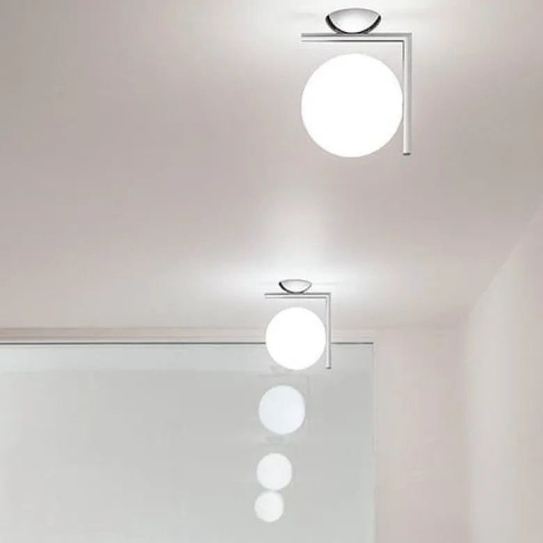 IC Lights C/W1 Vägg-/ taklampa borstad mässing