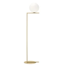 IC Lights F2 golvlampa borstad mässing