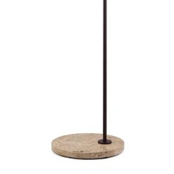 IC Lights F2 outdoor golvlampa djup brun/travertino marmor