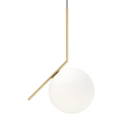 IC Lights S2 taklampa borstad mässing