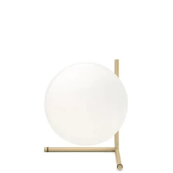 IC Lights T2 bordslampa borstad mässing