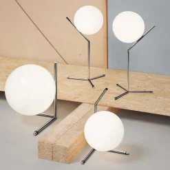IC Lights T2 bordslampa krom