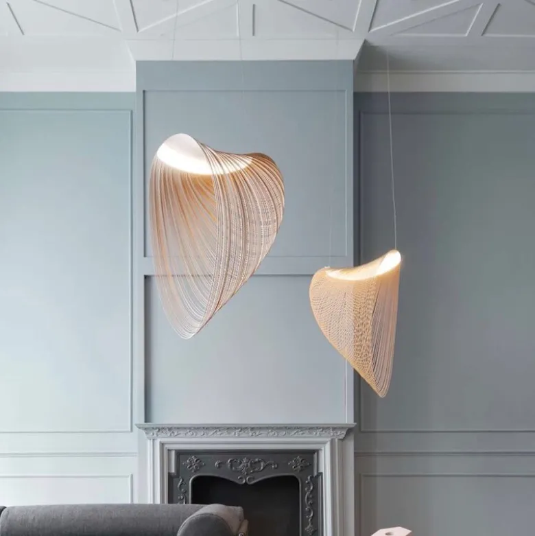 Illan D82S2 Ø100 Taklampa björk