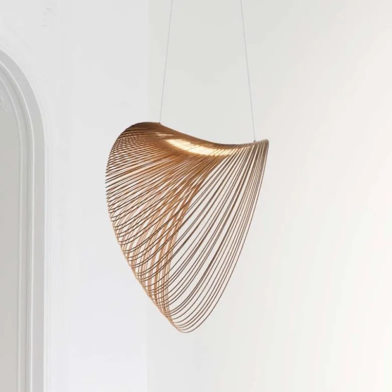 Illan D82S1 Ø60 Taklampa björk