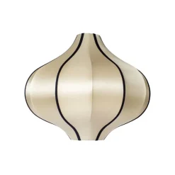 Indochina Onion S lampskärm Kit whit black ribbon