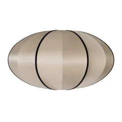 Indochina Pumpkin lampskärm kit whit black ribbon