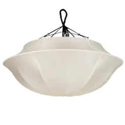 Indochina Umbrella taklampa offwhite whit offwhite ribbon