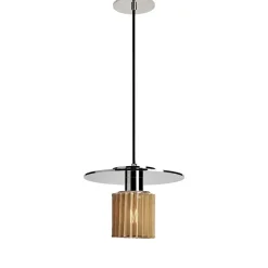 In The Sun Ø270 taklampa silver/guld