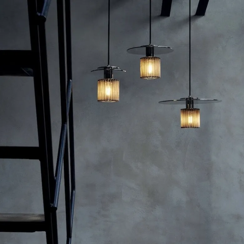 In The Sun Ø270 taklampa silver/guld