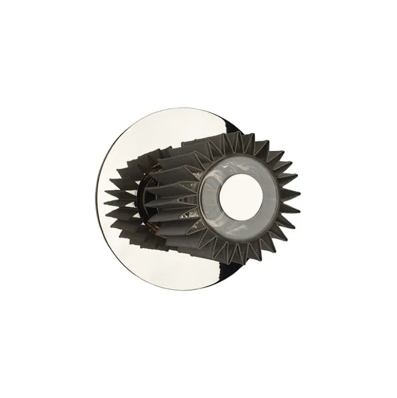 In The Sun Ø190 vägg/taklampa silver/silver