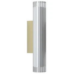 Io 420 vägglampa IP44 matt guld