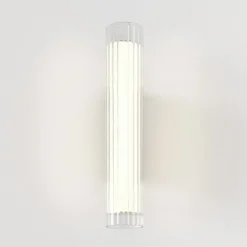 Io 420 vägglampa IP44 matt guld