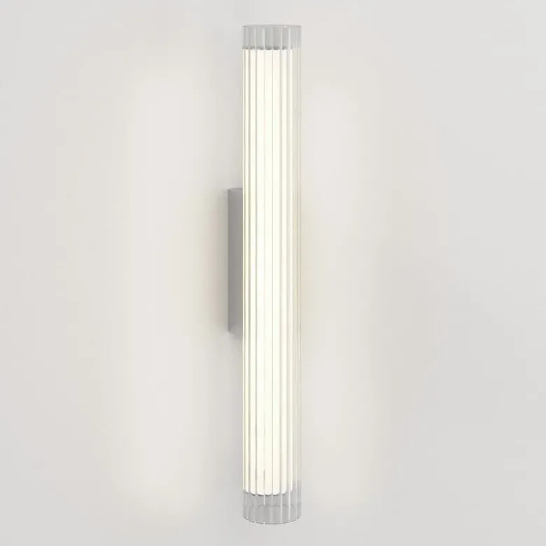 Io 665 vägglampa IP44 polerad krom