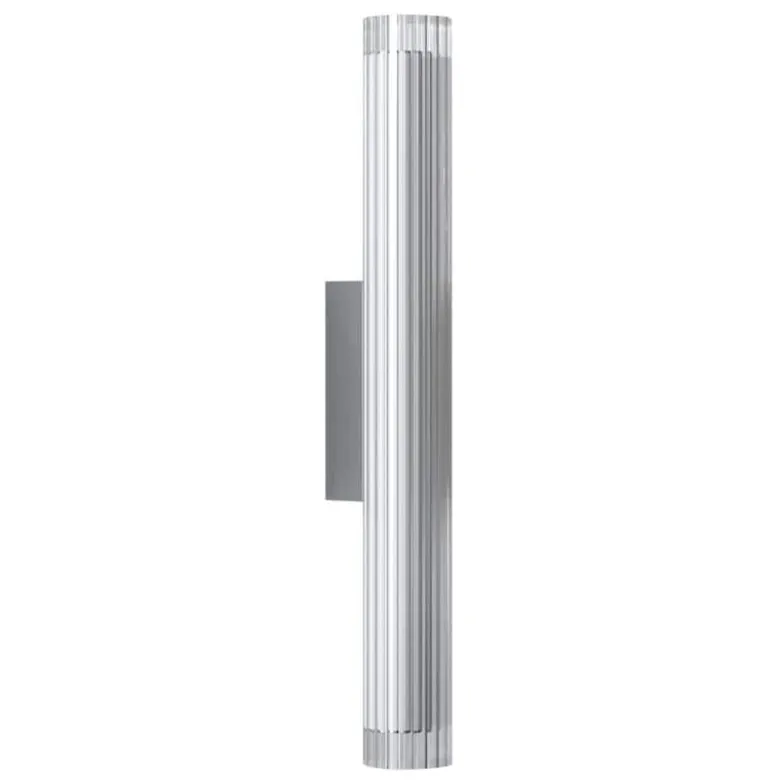 Io 665 vägglampa IP44 polerad krom