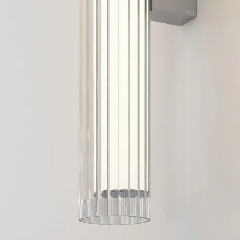 Io 665 vägglampa IP44 polerad krom