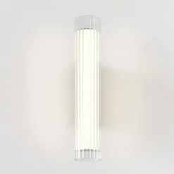 Io 420 vägglampa IP44 polerad krom