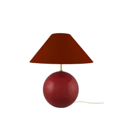 Iris 35 bordslampa burgundy