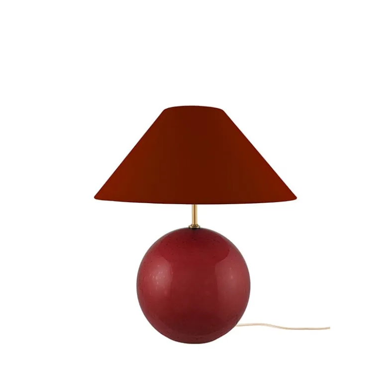 Iris 35 bordslampa burgundy