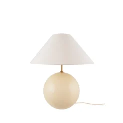 Iris 35 bordslampa creme