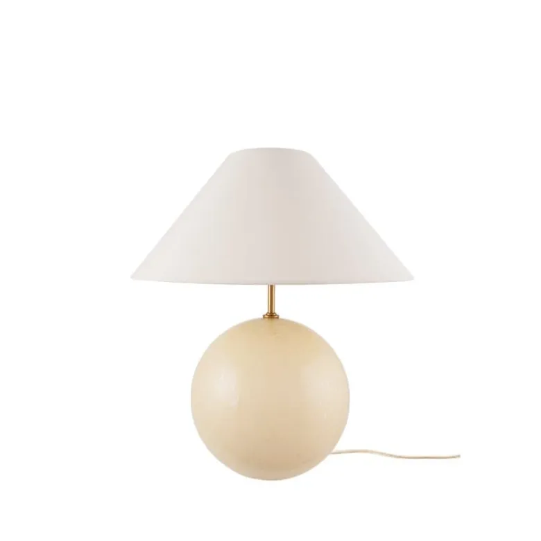 Iris 35 bordslampa creme