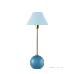Iris 20 bordslampa duvblå