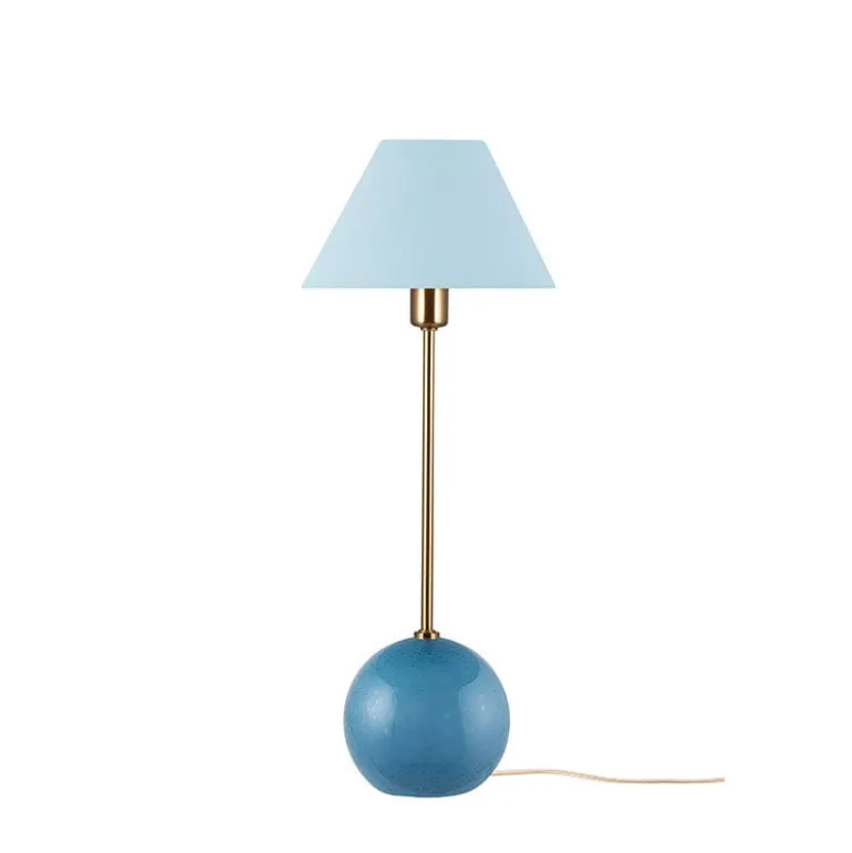 Iris 20 bordslampa duvblå