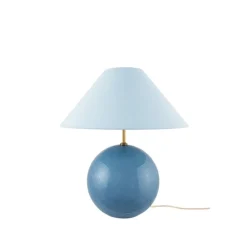 Iris 35 bordslampa duvblå