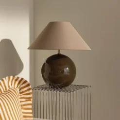 Iris 45 bordslampa mocha
