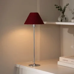 Iris Bouclé 20 lampskärm burgundy