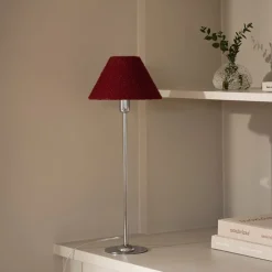 Iris Bouclé 20 lampskärm burgundy