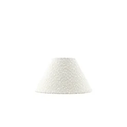Iris Bouclé 20 lampskärm cremevit