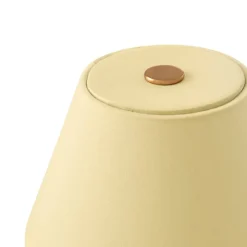 Iris 16 Portabel Bordslampa Butter yellow