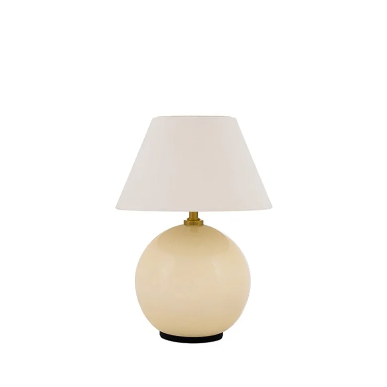 Iris 16 portabel bordslampa creme