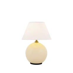 Iris 16 portabel bordslampa creme